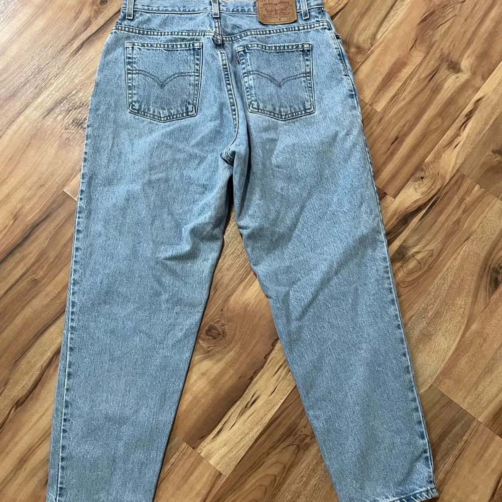 VTG Y2K Levi's 550 Relaxed Fit Tapered Leg Jeans Sz 16 S - Picture 6 of 10